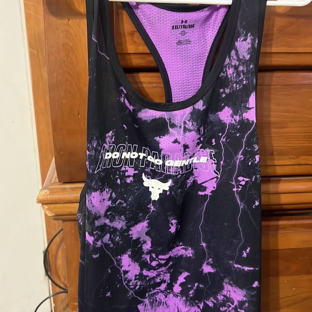 NWOT Under Armour Project Rock tank - Picture 2 of 4